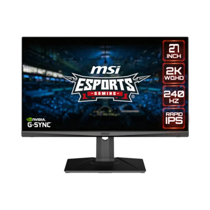 27 2k 240hz ips gaming monitor msi optix mag274qrx 1ms g sync