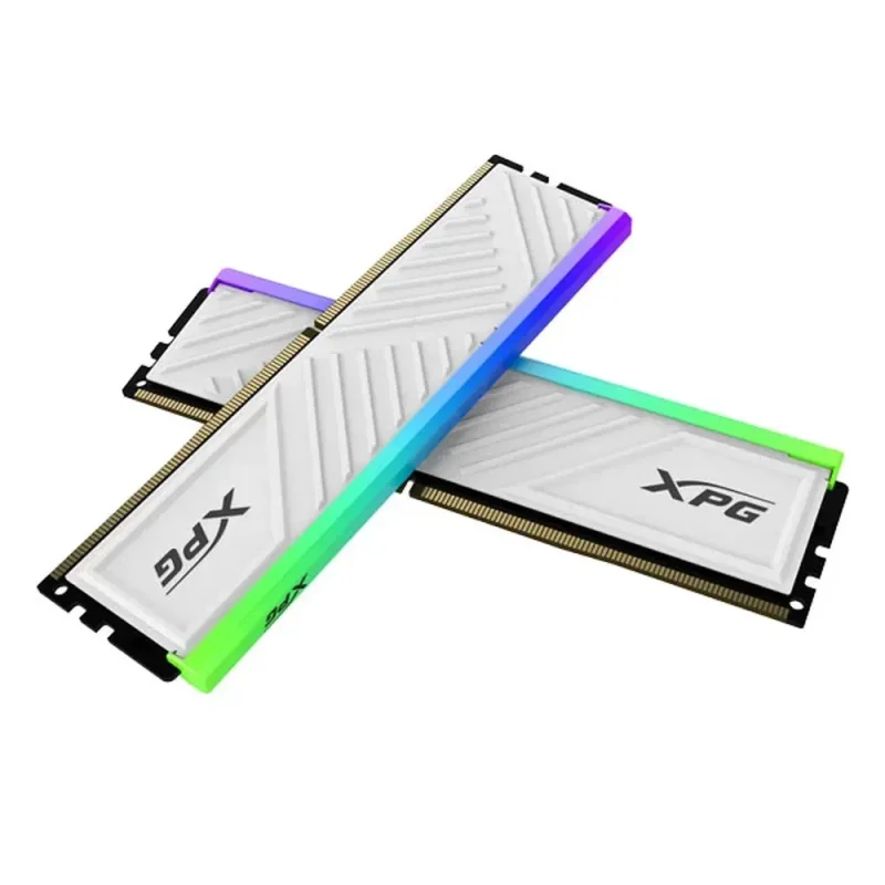 adata xpg spectrix d35g 64gb 3600mhz rgb ddr4 ram white