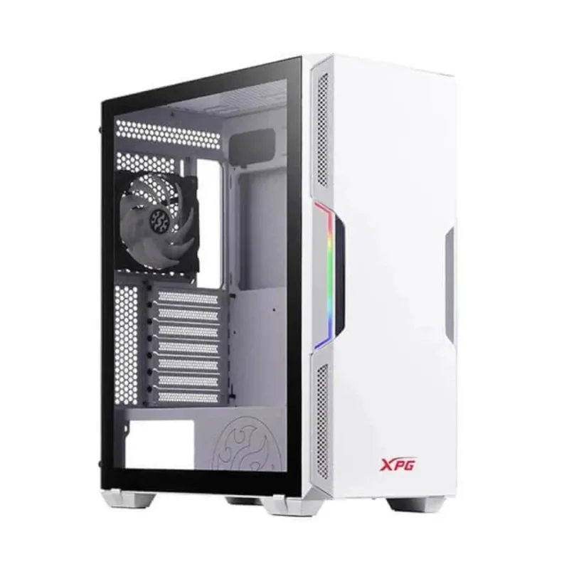 adata xpg starker white argb atx mid tower case