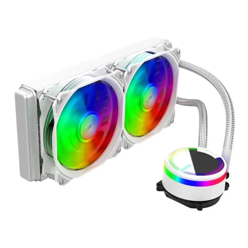 alseye 240mm white argb cpu liquid cooler