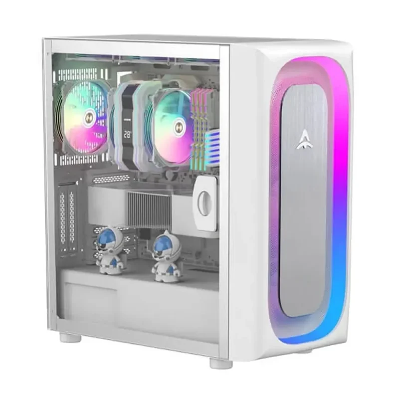 alseye ai pro argb white mid tower mesh cabinet