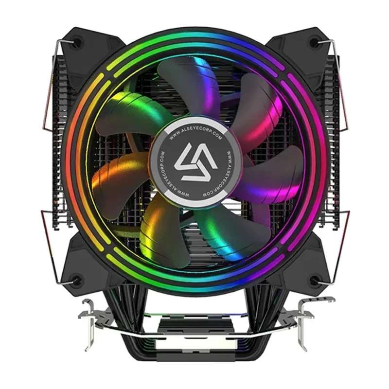 alseye halo h120d rgb 120mm cpu cooler black