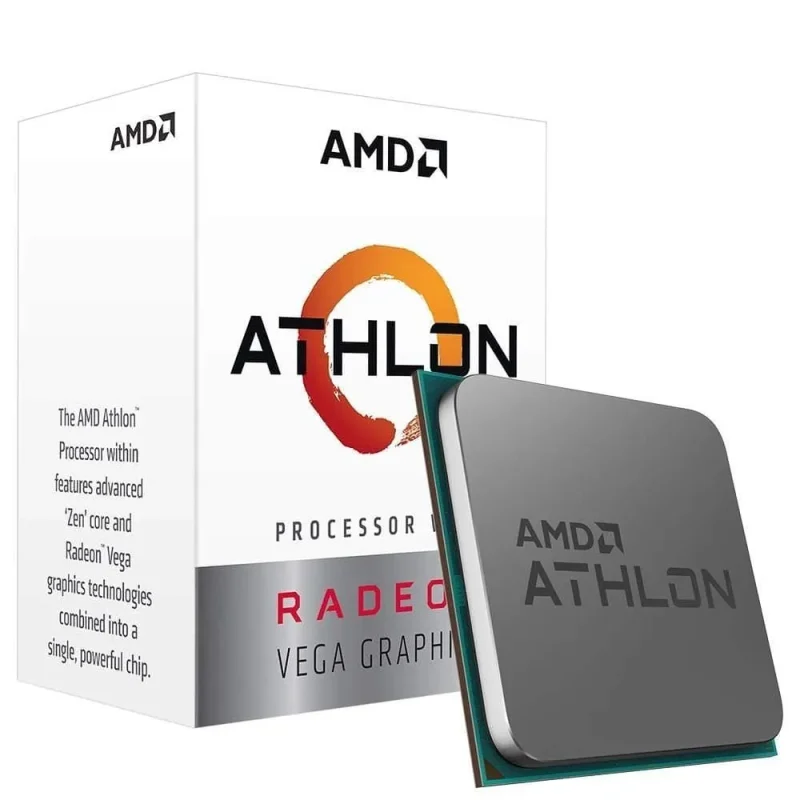 amd athlon 3000g 3rd gen apu processor 3 5ghz 2 cores 4 threads