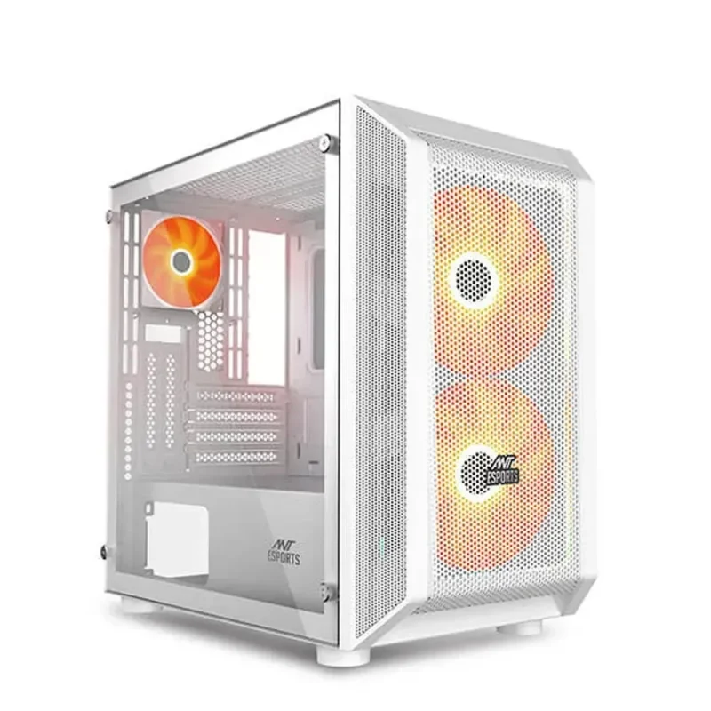 ant esports 200 mini mesh tower case white