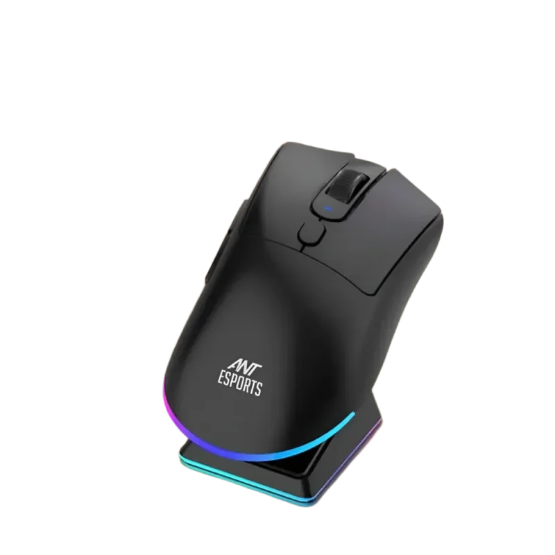 ant esports gm900 4800dpi wireless gaming mouse w 6 macro buttons