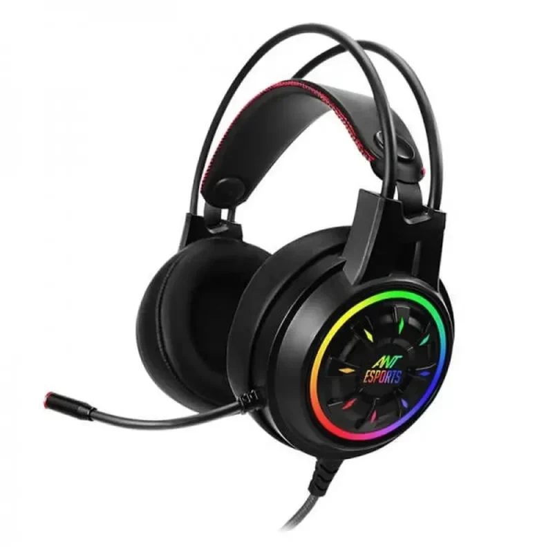 ant esports h707 rgb 7 1 surround wired gaming headset pc ps xbox mobile