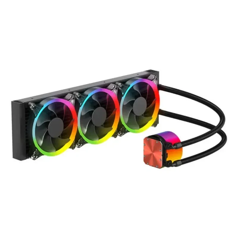 ant esports ice chroma 360 argb cpu liquid cooler black