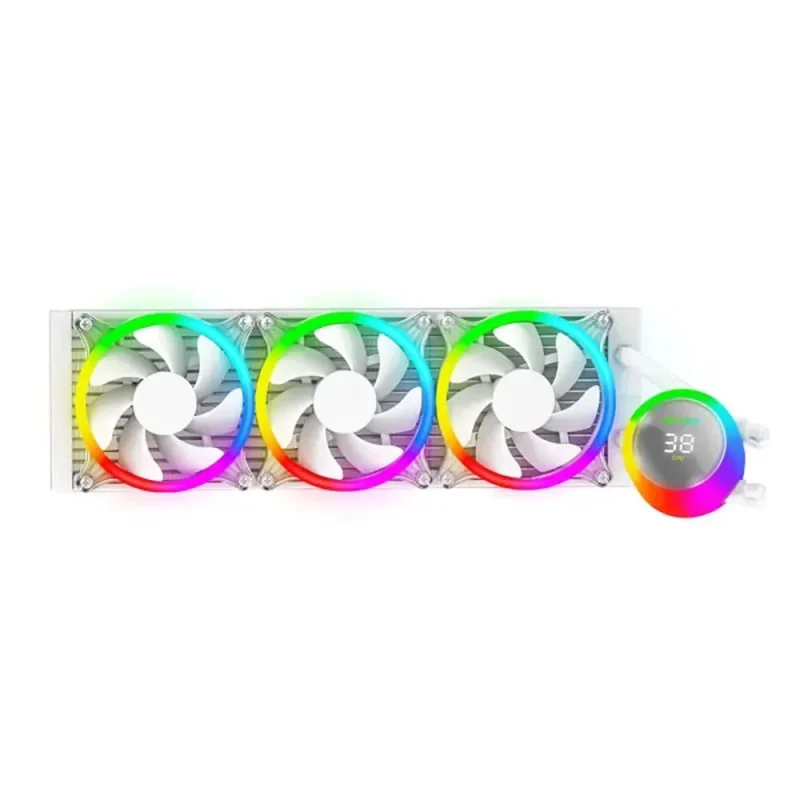 ant esports ice chroma 360 argb cpu liquid cooler white