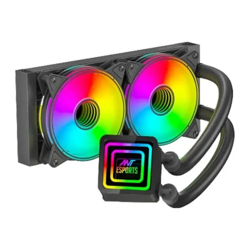 ant esports ice infinite 240mm argb liquid cooler black