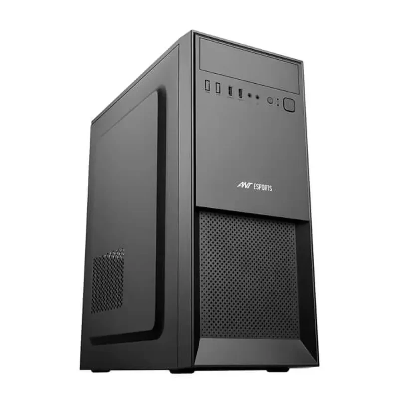 ant esports si25 black atx mid tower case