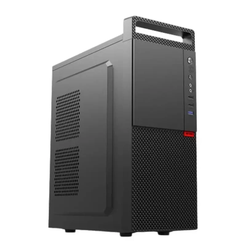 ant esports si26 black mid tower atx gaming case