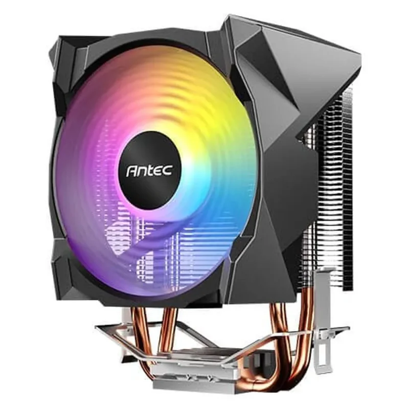 antec a30 neo argb black cpu cooler single tower air cooler