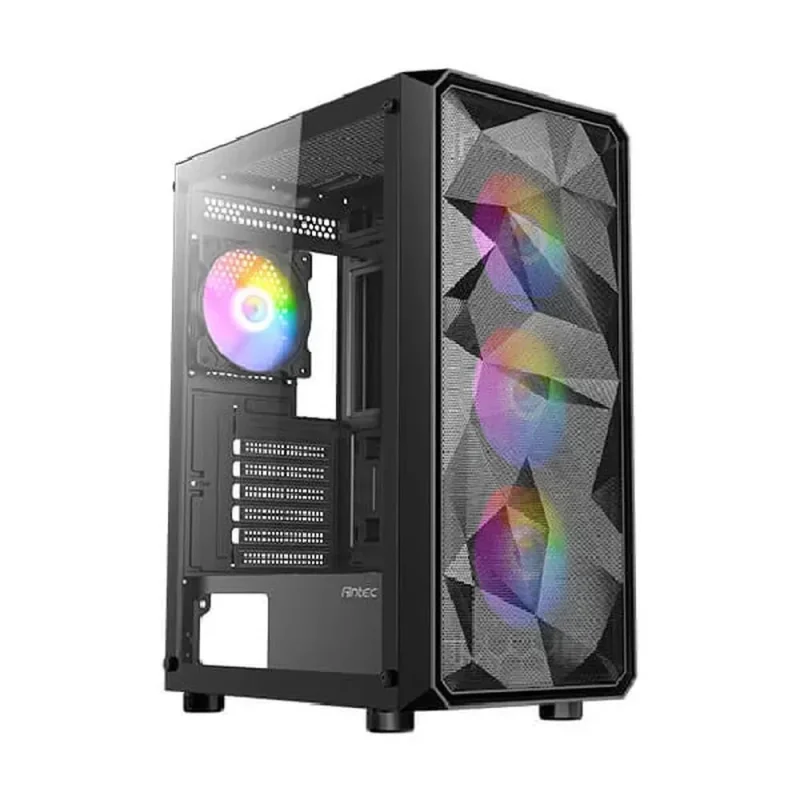 antec ax83 rgb eatx mid tower case black