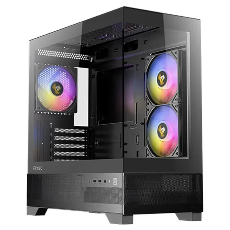 antec cx500m black rgb mini tower case