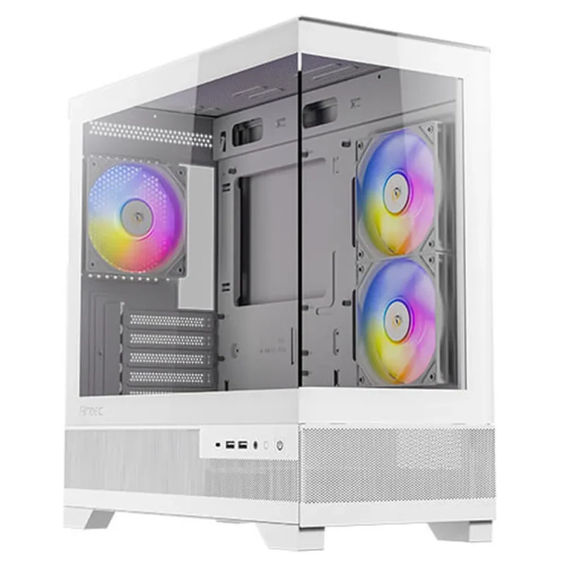 antec cx500m rgb mini tower white