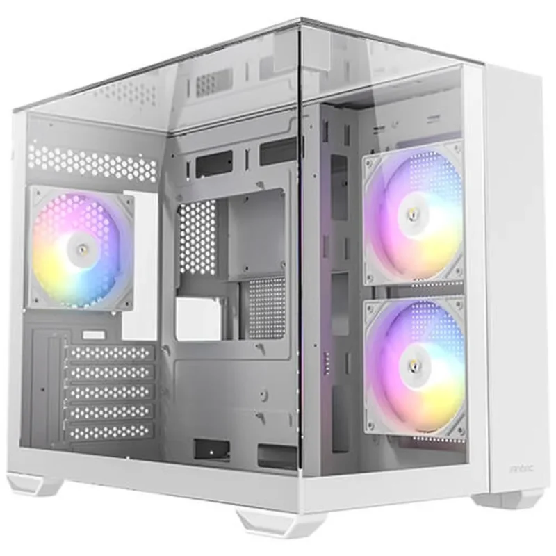 antec cx600m white argb mini tower case