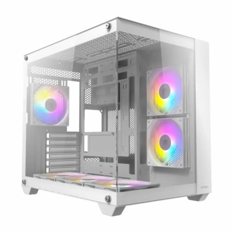 antec cx800 rgb elite white mid tower pc case