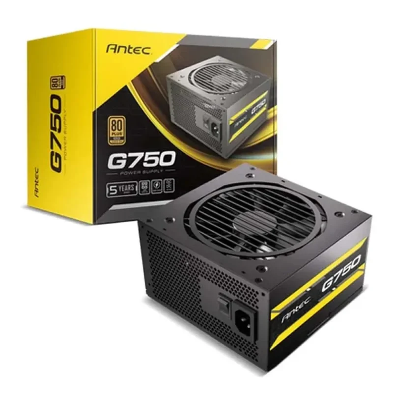 antec g750 80 plus gold semi modular power supply