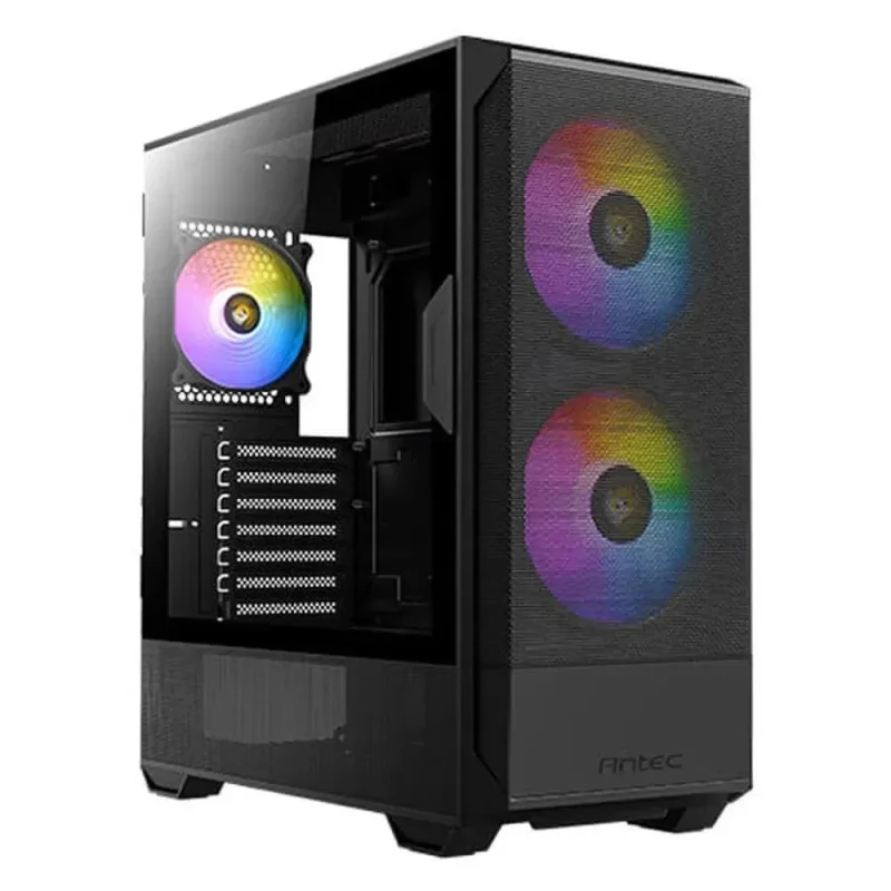 antec nx416l argb mid tower case black