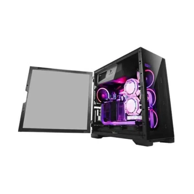 antec p120 crystal black eatx mid tower case