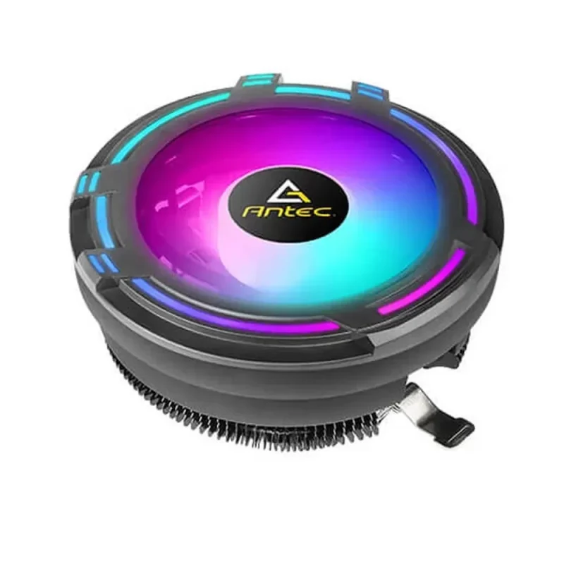 antec t120 rgb 120mm cpu cooler black