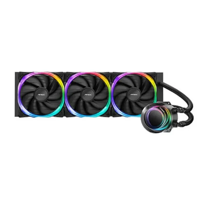 antec vortex 360 argb cpu liquid cooler black