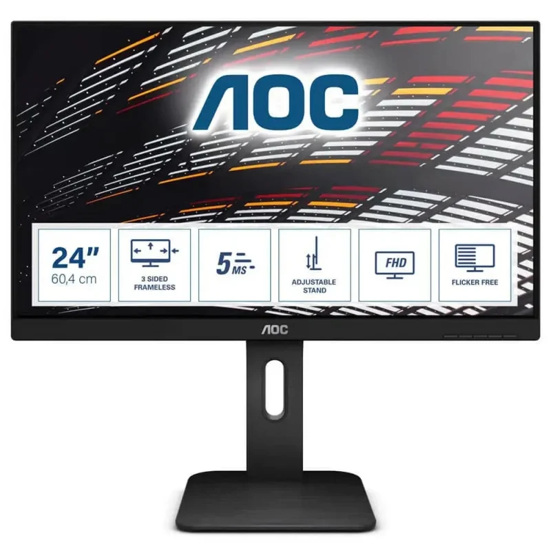 aoc 24p1 23 8 fhd 60hz 5ms gaming monitor