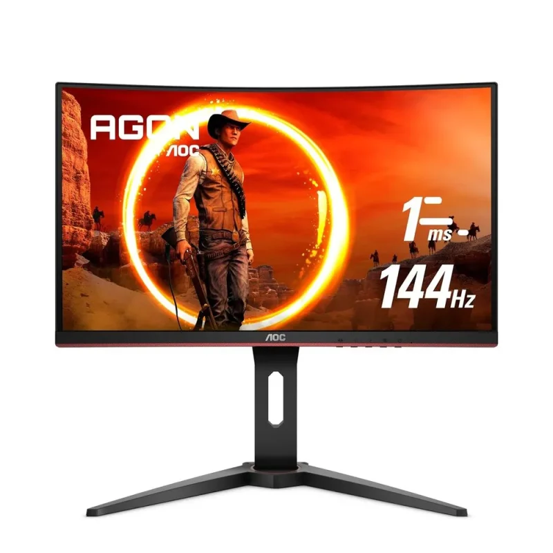 aoc c24g1 24 144hz 1ms curved gaming monitor fhd 96 srgb freesync