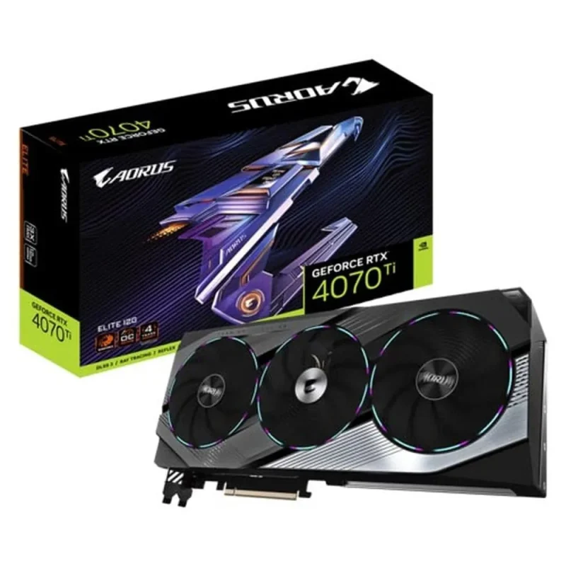 aorus elite rtx 4070 ti 12gb gpu nvidia graphics card