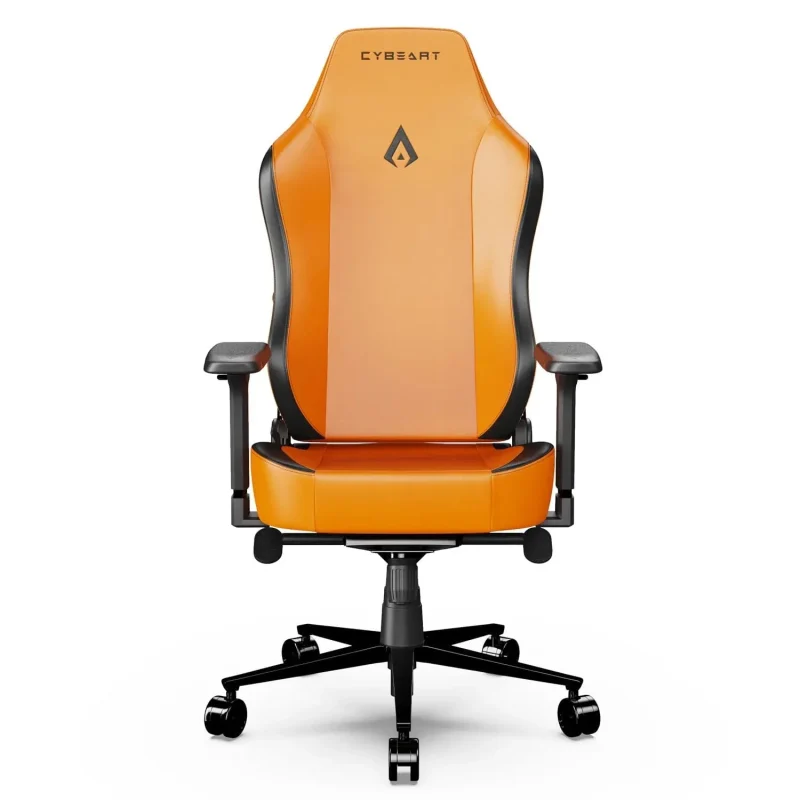 apex series arancio gaming chair cybeart