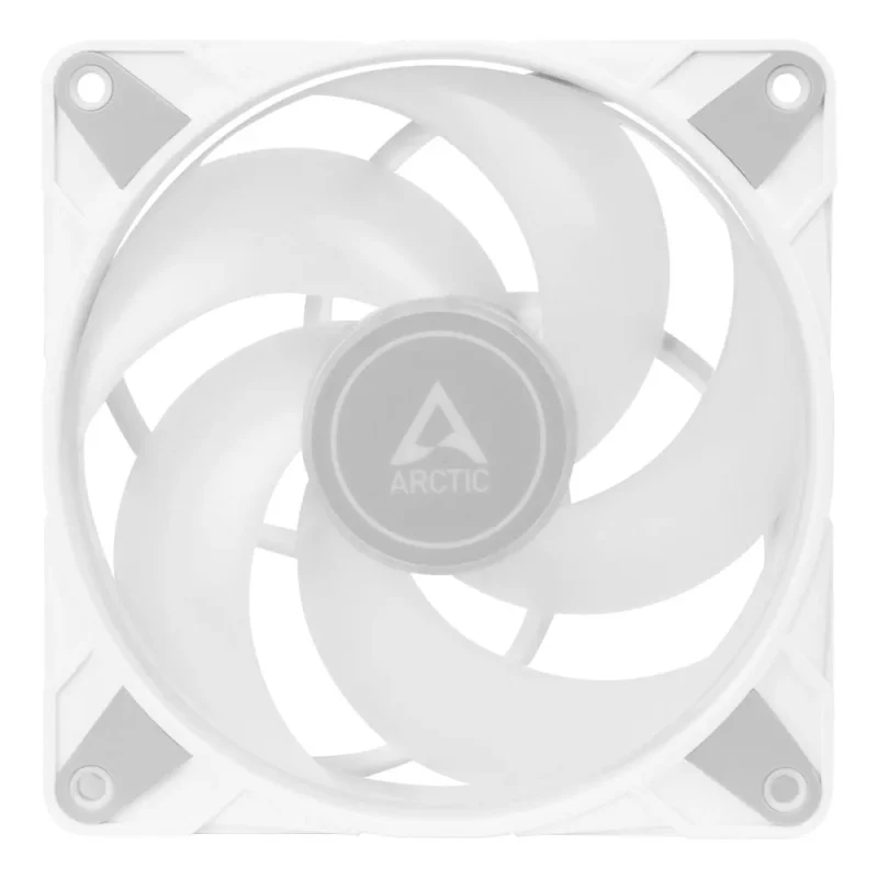 arctic p12 120mm pwm pst argb white cabinet fans 3 pack