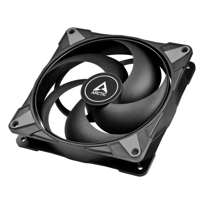 arctic p14 max 140mm black cabinet fan