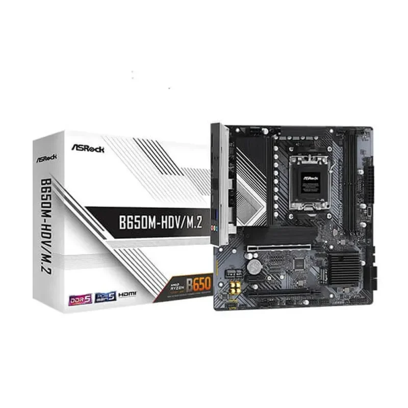 asrock b650m hdv m 2 ddr5 amd motherboard