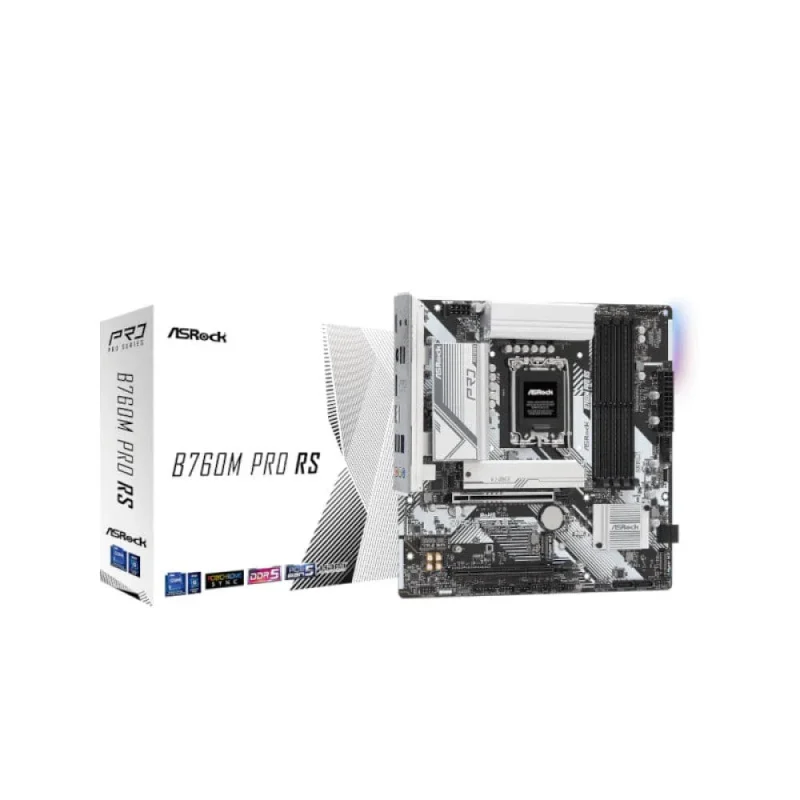 asrock b760m pro rs ddr5 intel motherboard