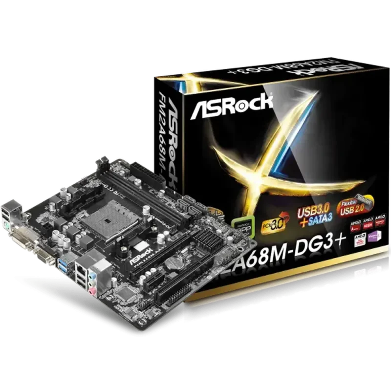 asrock fm2a68m dg3 ddr3 amd motherboard