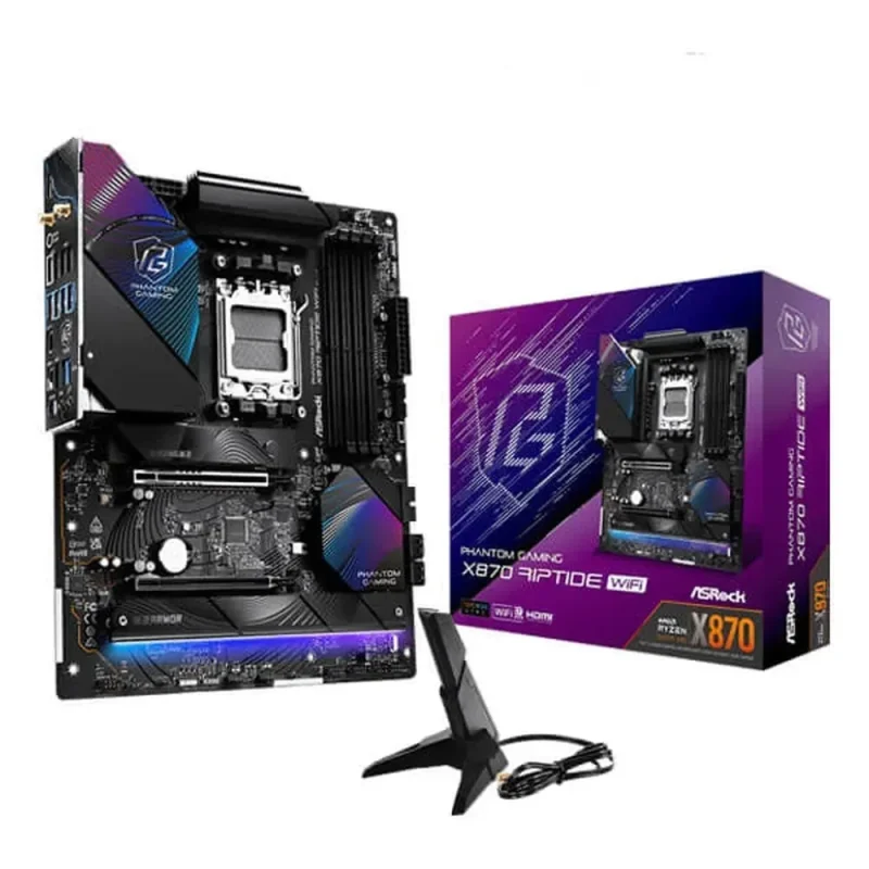 asrock phantom gaming x870 wifi ddr5 motherboard