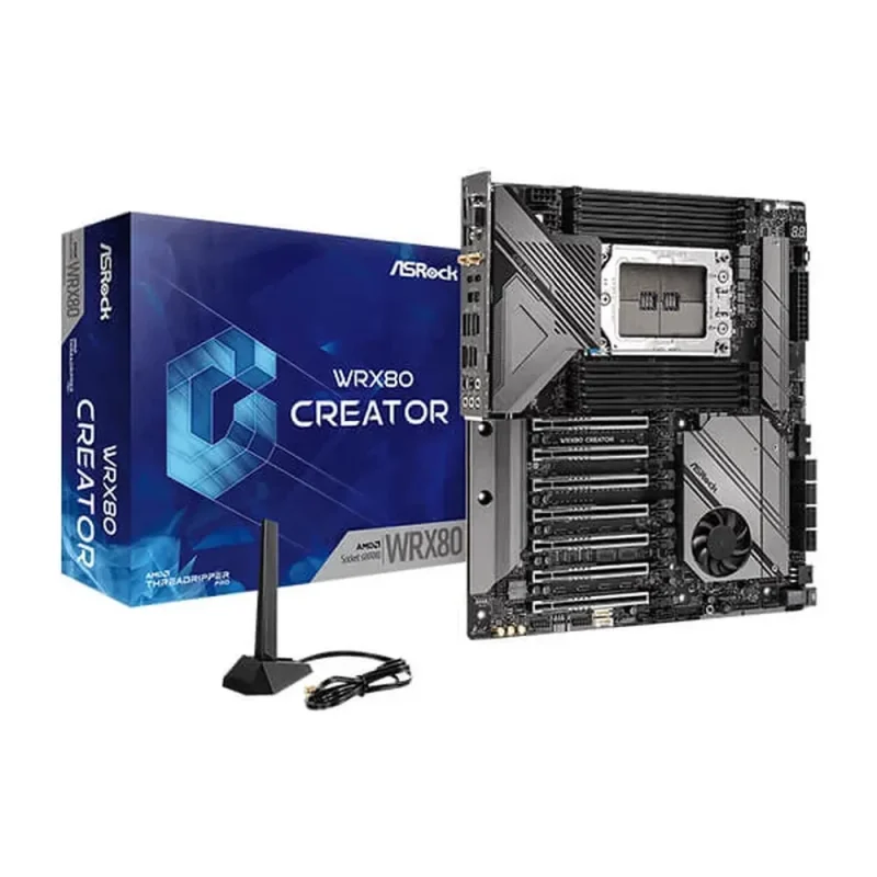 asrock wrx80 creator r2 0 amd motherboard w ddr4 wifi