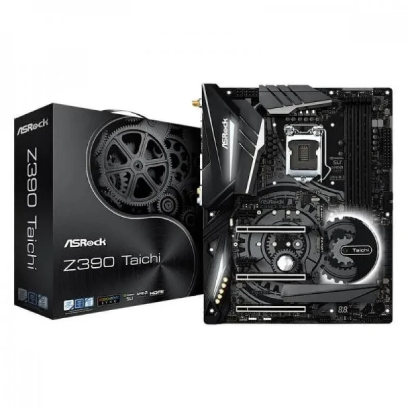 asrock z390 taichi wifi ddr4 intel motherboard