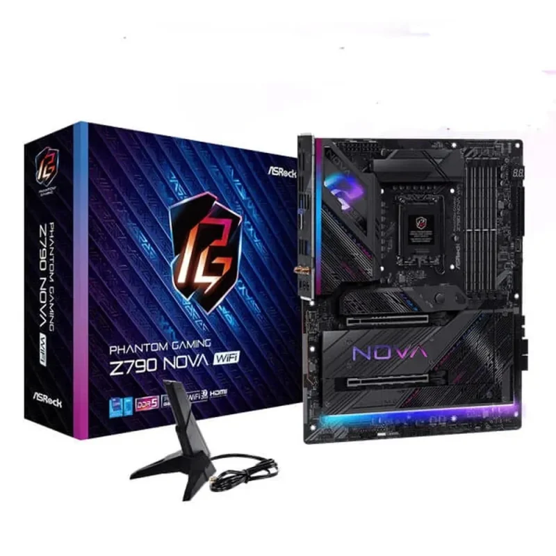 asrock z790 phantom gaming nova wifi ddr5 motherboard