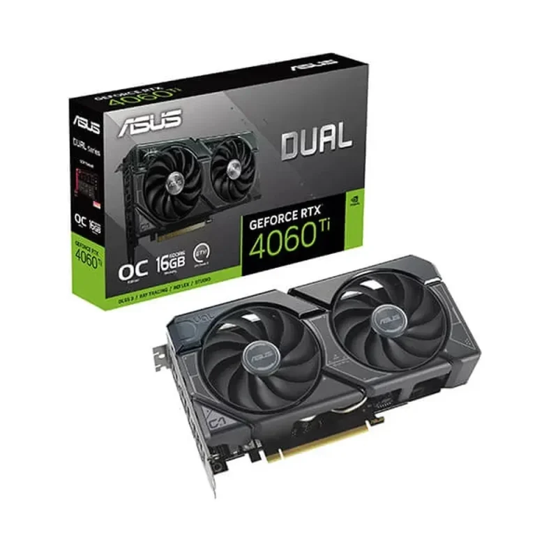 asus dual geforce rtx 4060 ti 16gb oc graphics card