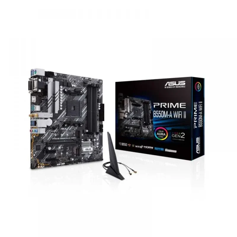 asus prime b550m a wifi ii ddr4 amd motherboard