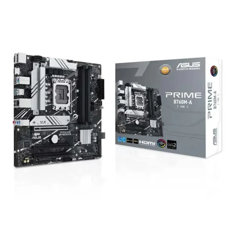 asus prime b760m a ddr5 intel motherboard