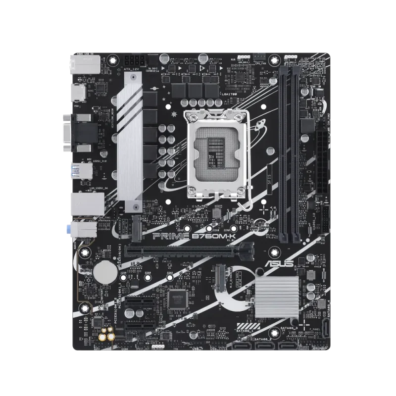 asus prime b760m k ddr5 intel motherboard