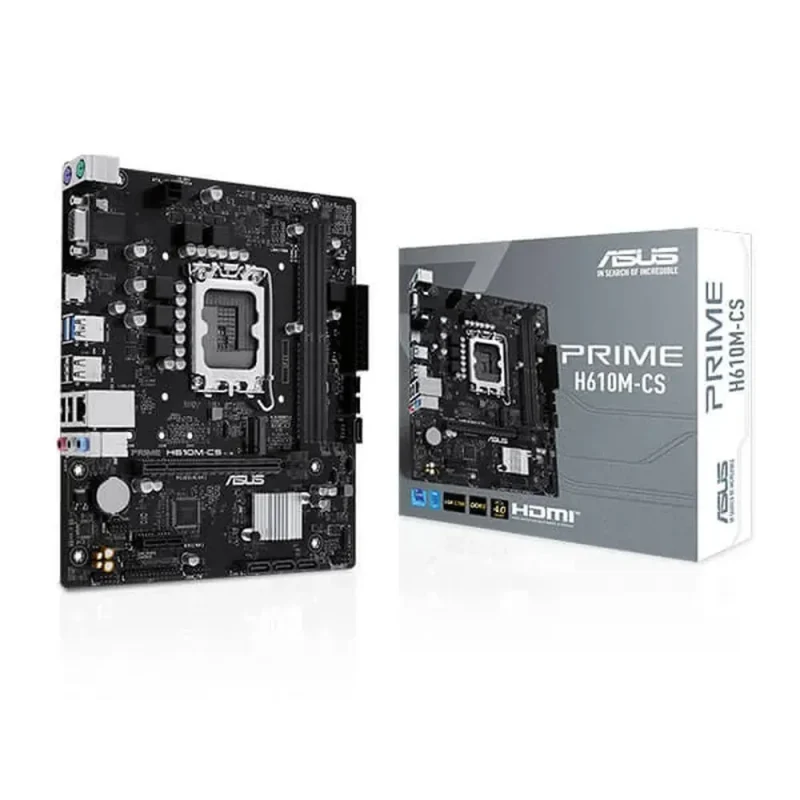 asus prime h610m cs ddr5 intel motherboard