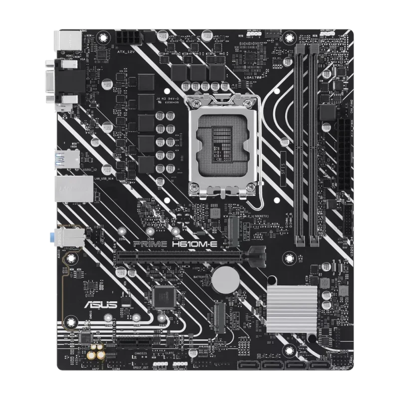 asus prime h610m e ddr5 intel motherboard