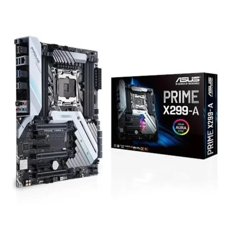 asus prime x299 a ddr4 intel motherboard