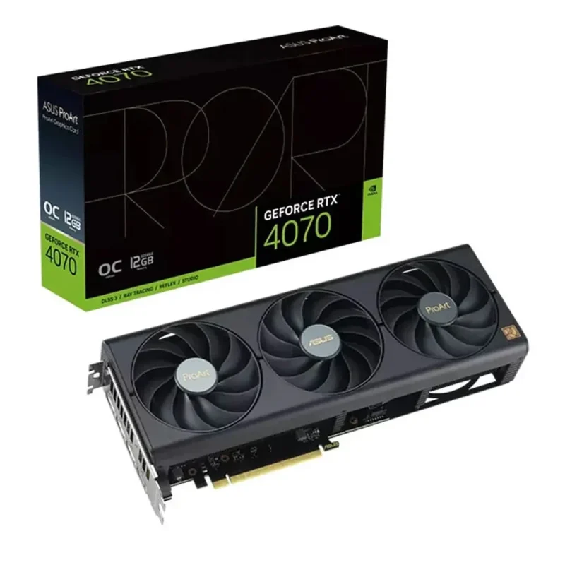 asus proart rtx 4070 oc 12gb gddr6 gpu