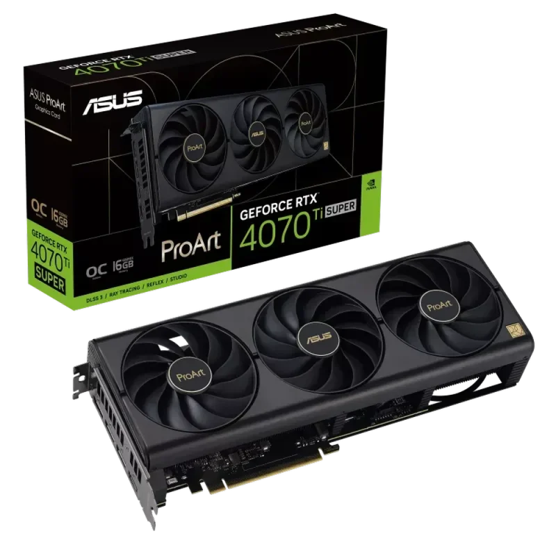 asus proart rtx 4070 ti super oc 16gb gpu