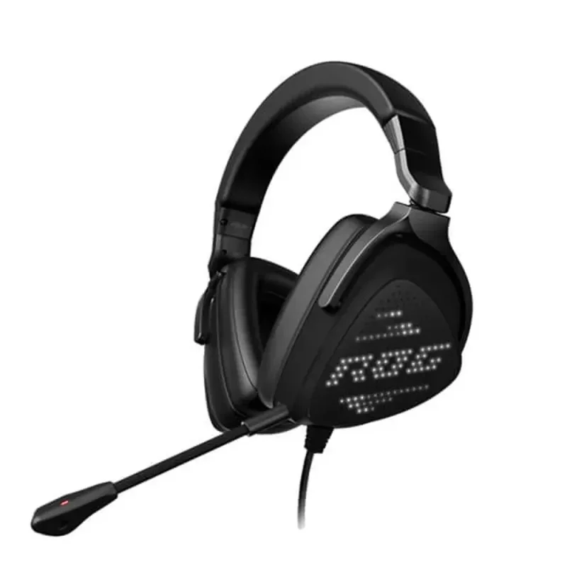 asus rog delta s animate gaming headset black