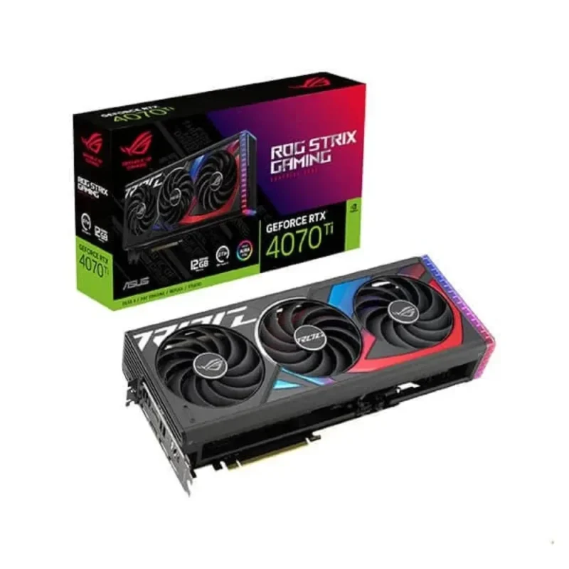 asus rog strix rtx 4070 ti 12gb gaming graphics card